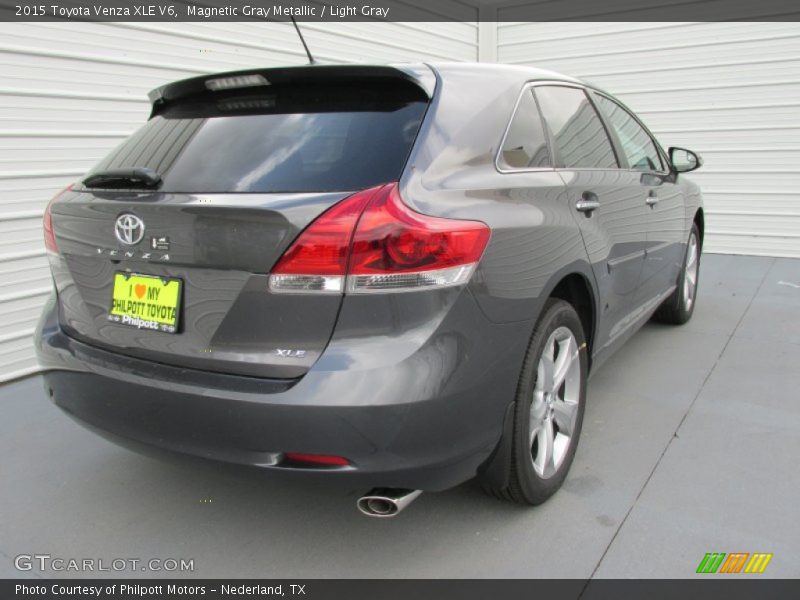 Magnetic Gray Metallic / Light Gray 2015 Toyota Venza XLE V6