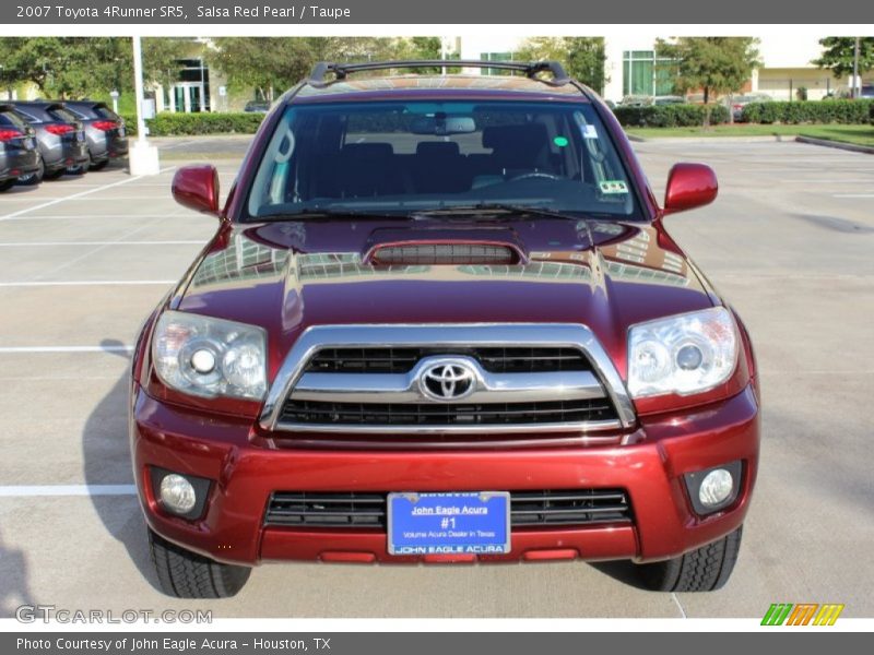 Salsa Red Pearl / Taupe 2007 Toyota 4Runner SR5