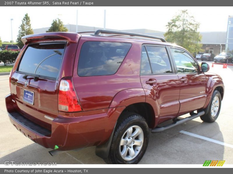 Salsa Red Pearl / Taupe 2007 Toyota 4Runner SR5