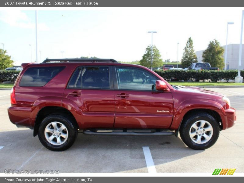 Salsa Red Pearl / Taupe 2007 Toyota 4Runner SR5