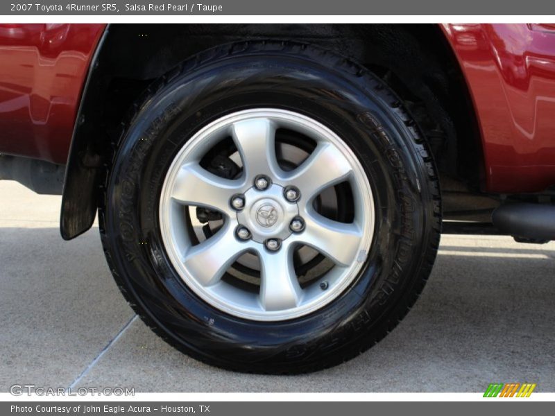 Salsa Red Pearl / Taupe 2007 Toyota 4Runner SR5