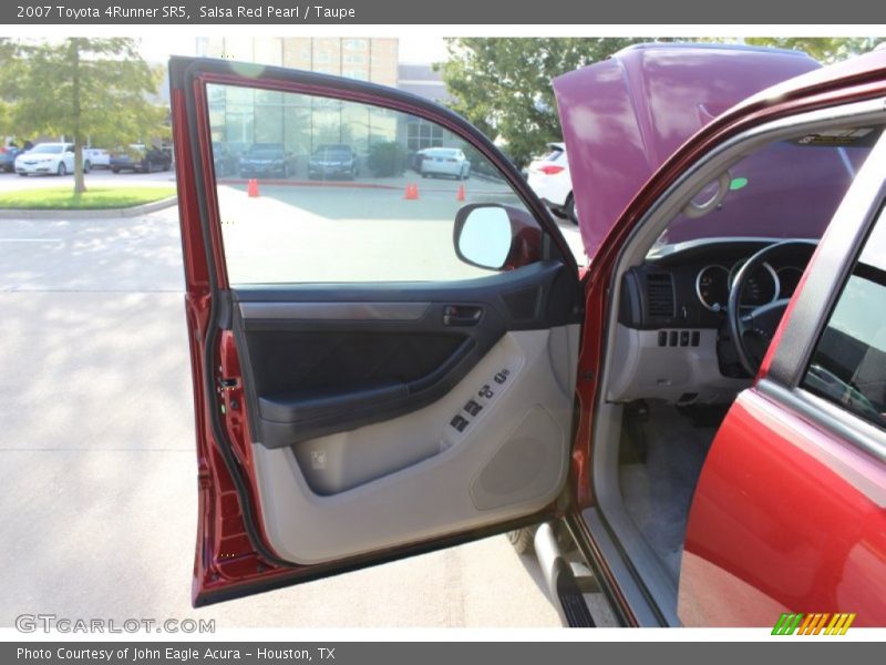 Salsa Red Pearl / Taupe 2007 Toyota 4Runner SR5