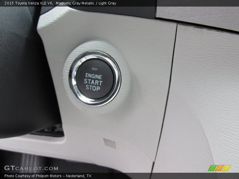 Magnetic Gray Metallic / Light Gray 2015 Toyota Venza XLE V6