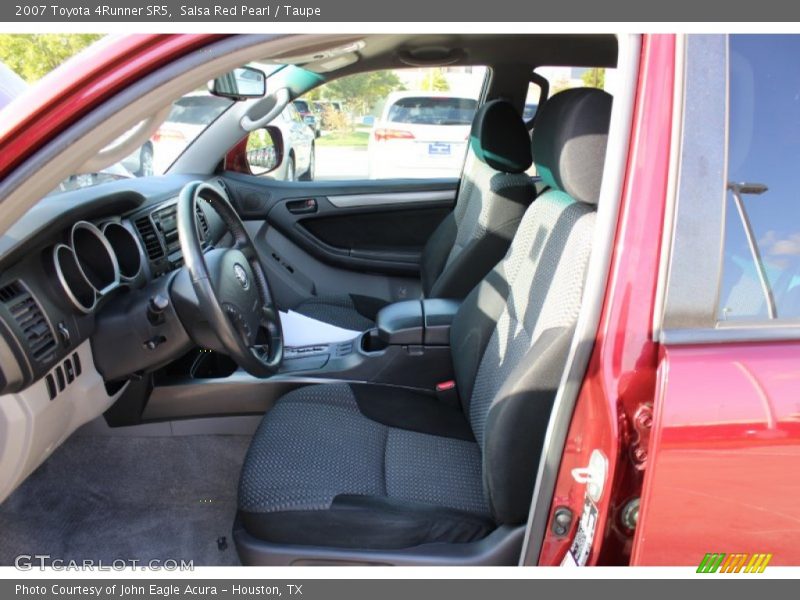 Salsa Red Pearl / Taupe 2007 Toyota 4Runner SR5