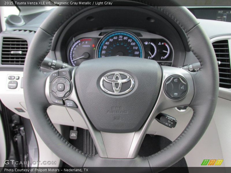  2015 Venza XLE V6 Steering Wheel