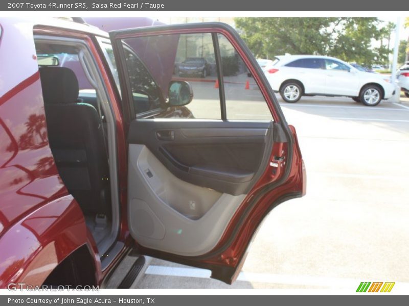 Salsa Red Pearl / Taupe 2007 Toyota 4Runner SR5