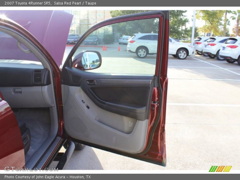 Salsa Red Pearl / Taupe 2007 Toyota 4Runner SR5