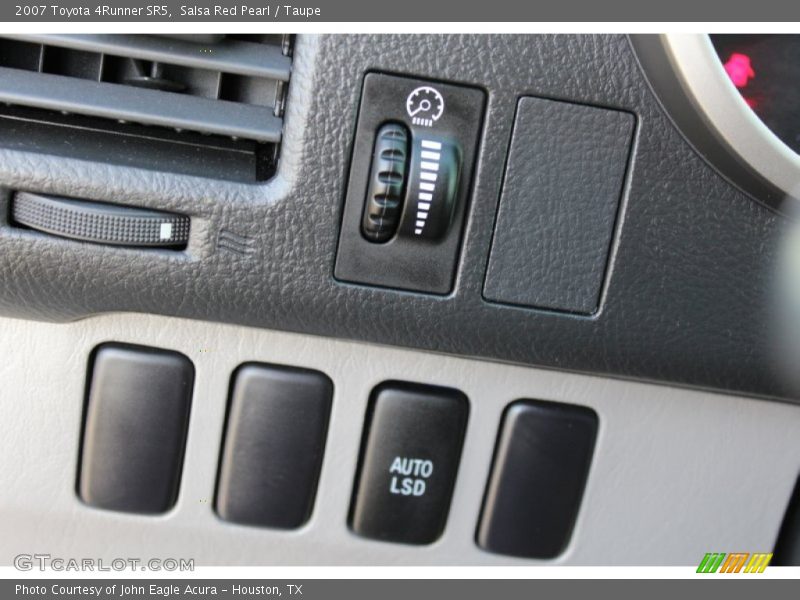 Salsa Red Pearl / Taupe 2007 Toyota 4Runner SR5