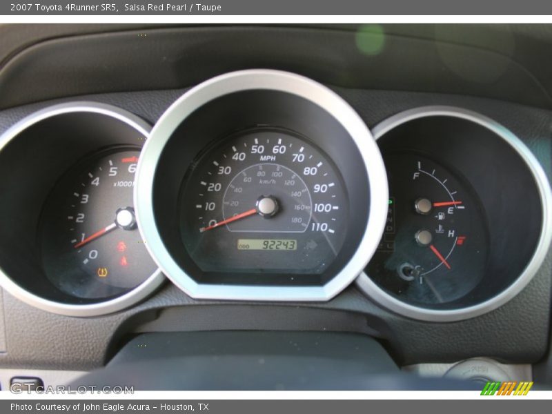 Salsa Red Pearl / Taupe 2007 Toyota 4Runner SR5