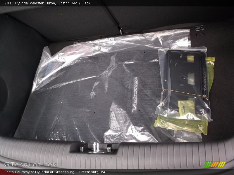 Boston Red / Black 2015 Hyundai Veloster Turbo