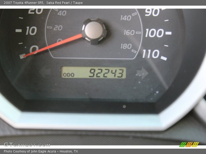 Salsa Red Pearl / Taupe 2007 Toyota 4Runner SR5