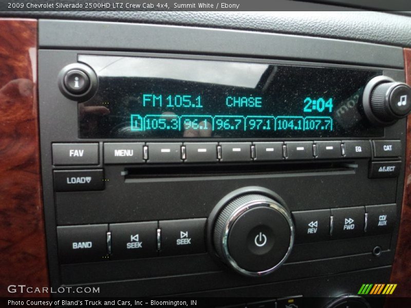 Summit White / Ebony 2009 Chevrolet Silverado 2500HD LTZ Crew Cab 4x4