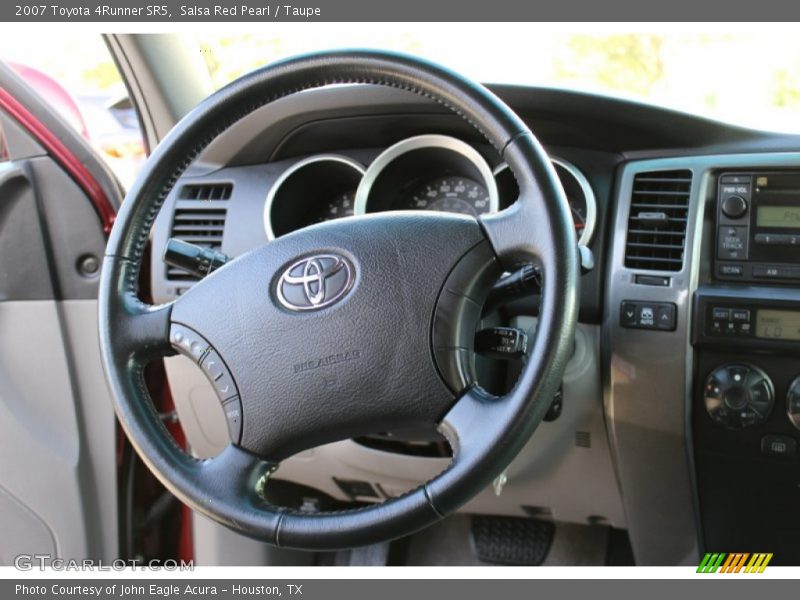 Salsa Red Pearl / Taupe 2007 Toyota 4Runner SR5
