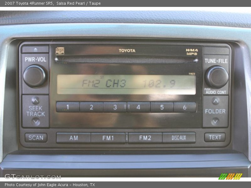 Salsa Red Pearl / Taupe 2007 Toyota 4Runner SR5