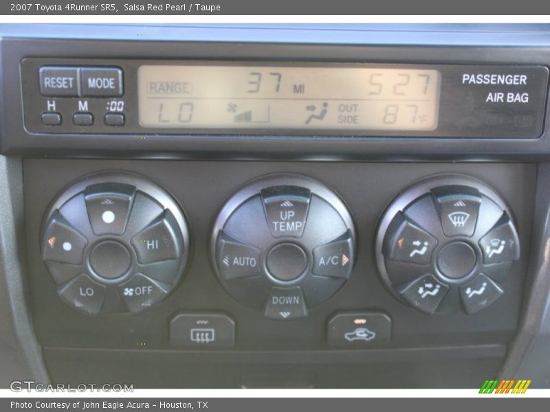 Salsa Red Pearl / Taupe 2007 Toyota 4Runner SR5