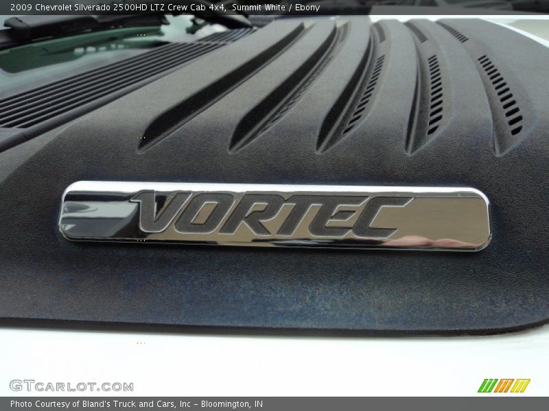 Summit White / Ebony 2009 Chevrolet Silverado 2500HD LTZ Crew Cab 4x4