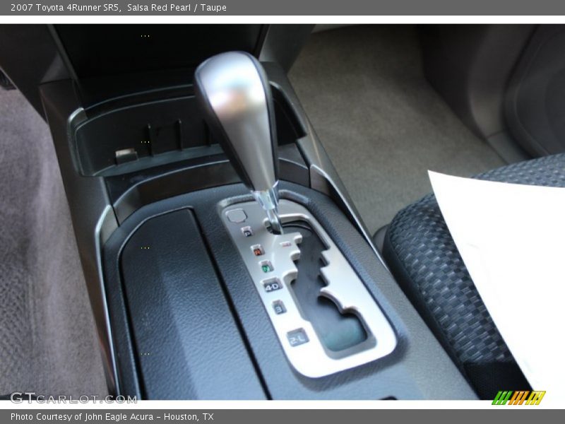 Salsa Red Pearl / Taupe 2007 Toyota 4Runner SR5