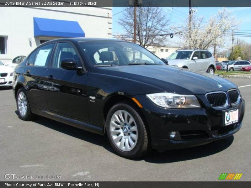 Jet Black / Black 2009 BMW 3 Series 328xi Sedan