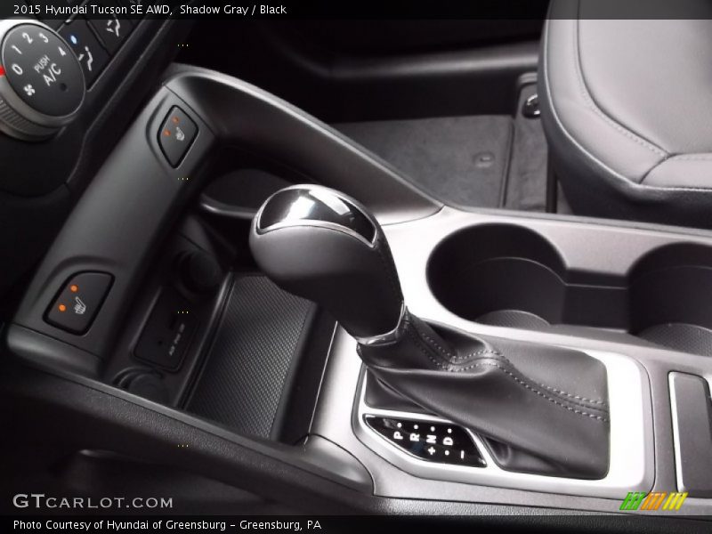 Shadow Gray / Black 2015 Hyundai Tucson SE AWD