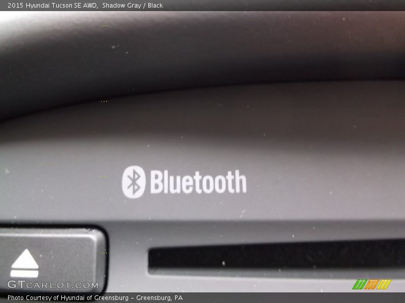 Shadow Gray / Black 2015 Hyundai Tucson SE AWD