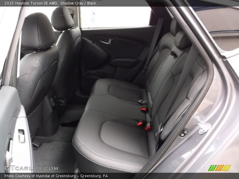 Shadow Gray / Black 2015 Hyundai Tucson SE AWD