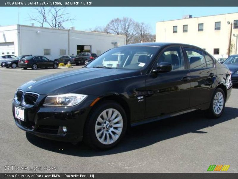 Jet Black / Black 2009 BMW 3 Series 328xi Sedan
