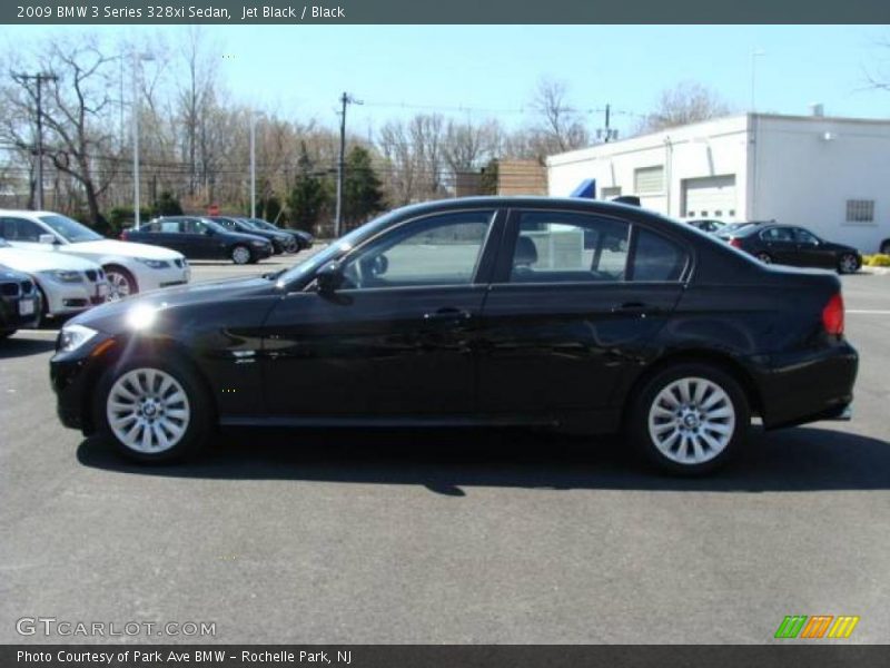 Jet Black / Black 2009 BMW 3 Series 328xi Sedan