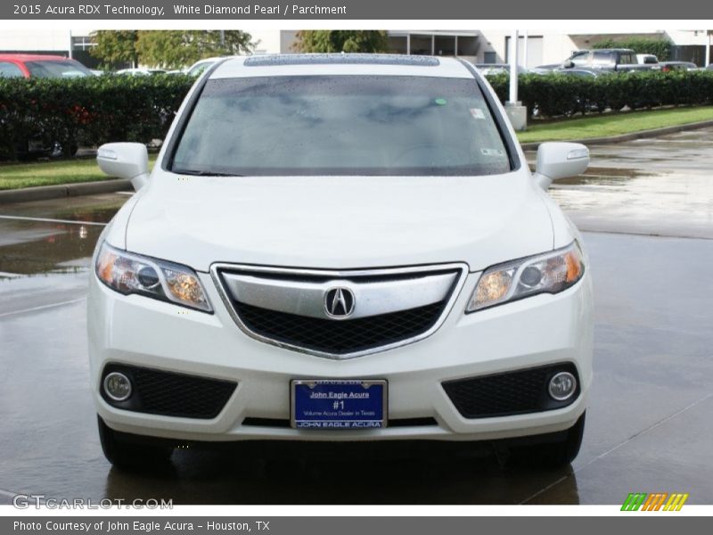 White Diamond Pearl / Parchment 2015 Acura RDX Technology