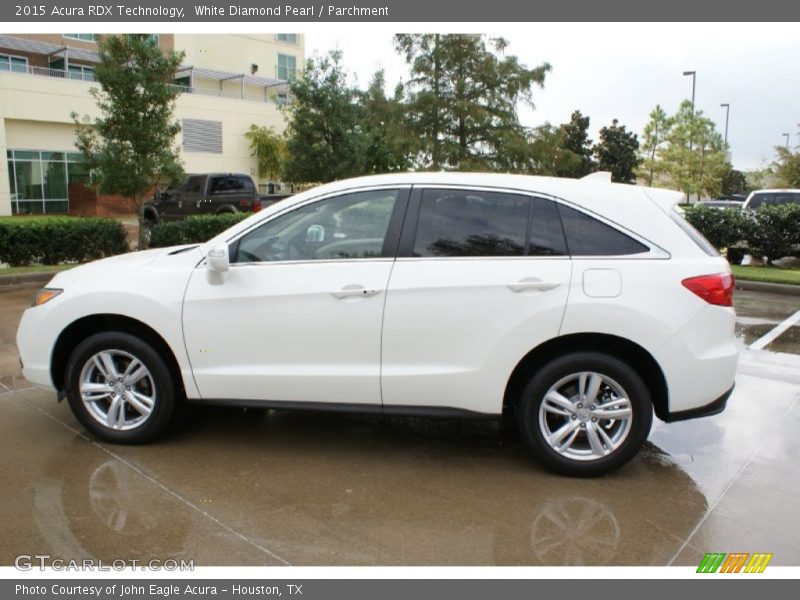 White Diamond Pearl / Parchment 2015 Acura RDX Technology