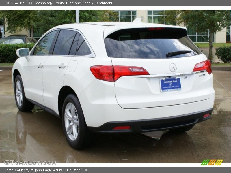White Diamond Pearl / Parchment 2015 Acura RDX Technology