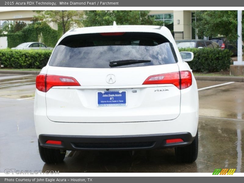 White Diamond Pearl / Parchment 2015 Acura RDX Technology