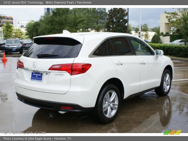 White Diamond Pearl / Parchment 2015 Acura RDX Technology