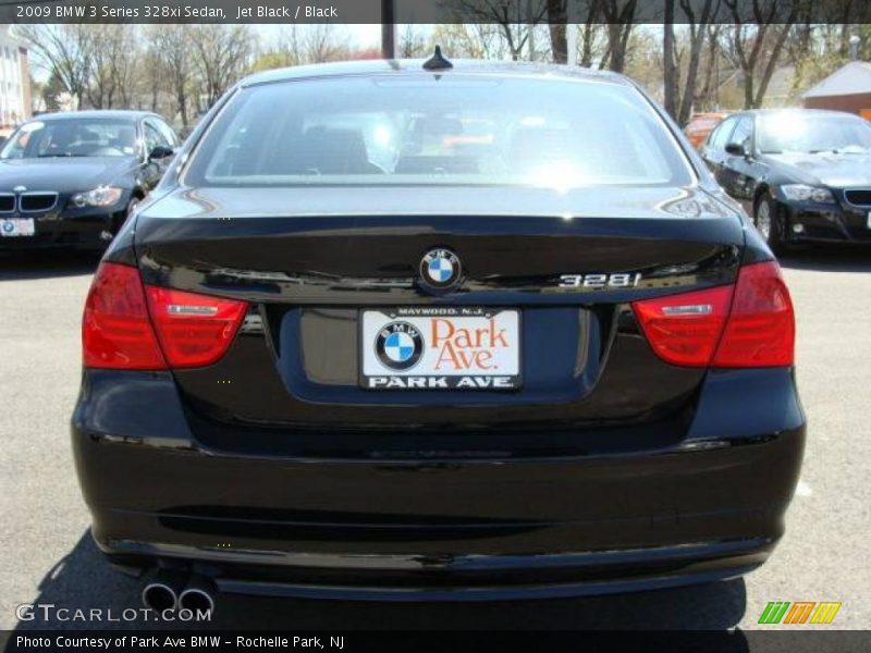 Jet Black / Black 2009 BMW 3 Series 328xi Sedan