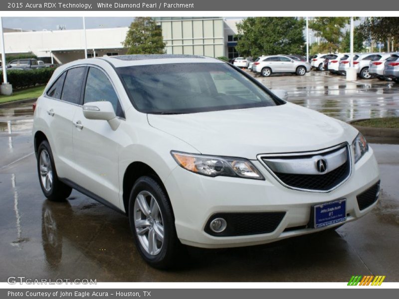 White Diamond Pearl / Parchment 2015 Acura RDX Technology