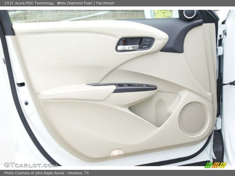 White Diamond Pearl / Parchment 2015 Acura RDX Technology