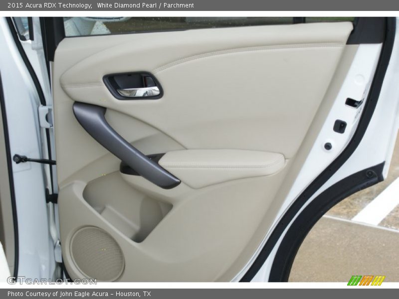 White Diamond Pearl / Parchment 2015 Acura RDX Technology