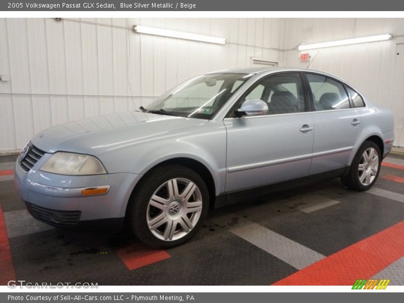 Blue Silver Metallic / Beige 2005 Volkswagen Passat GLX Sedan