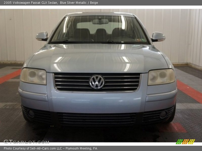 Blue Silver Metallic / Beige 2005 Volkswagen Passat GLX Sedan