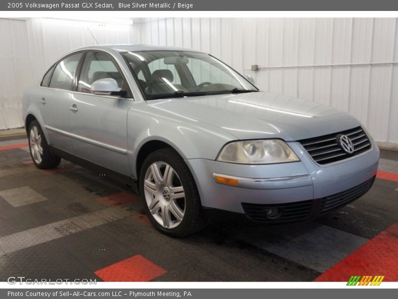 Blue Silver Metallic / Beige 2005 Volkswagen Passat GLX Sedan