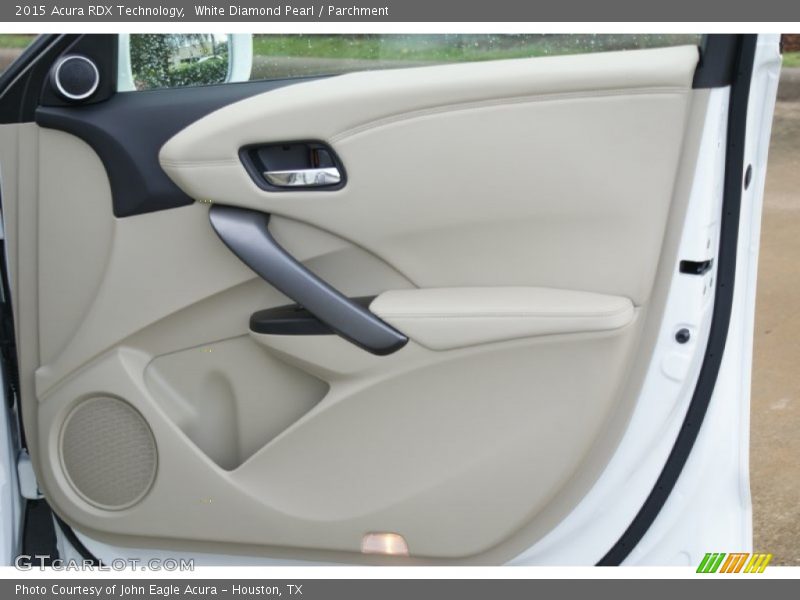 White Diamond Pearl / Parchment 2015 Acura RDX Technology