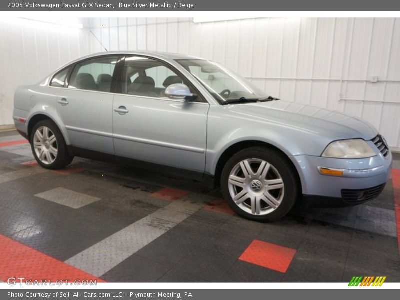 Blue Silver Metallic / Beige 2005 Volkswagen Passat GLX Sedan
