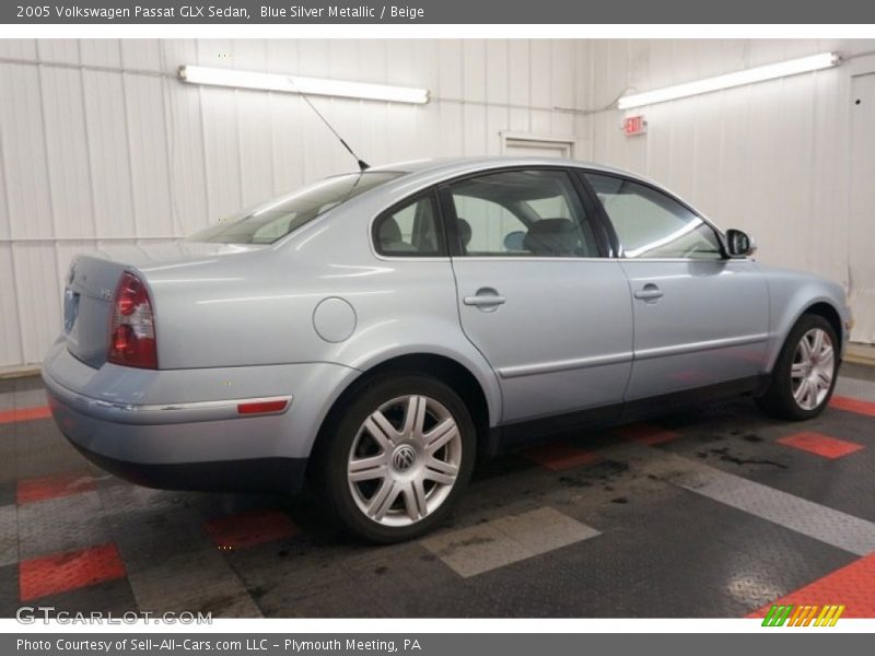 Blue Silver Metallic / Beige 2005 Volkswagen Passat GLX Sedan