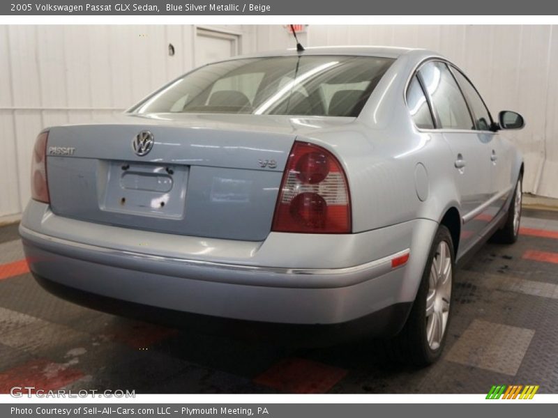 Blue Silver Metallic / Beige 2005 Volkswagen Passat GLX Sedan