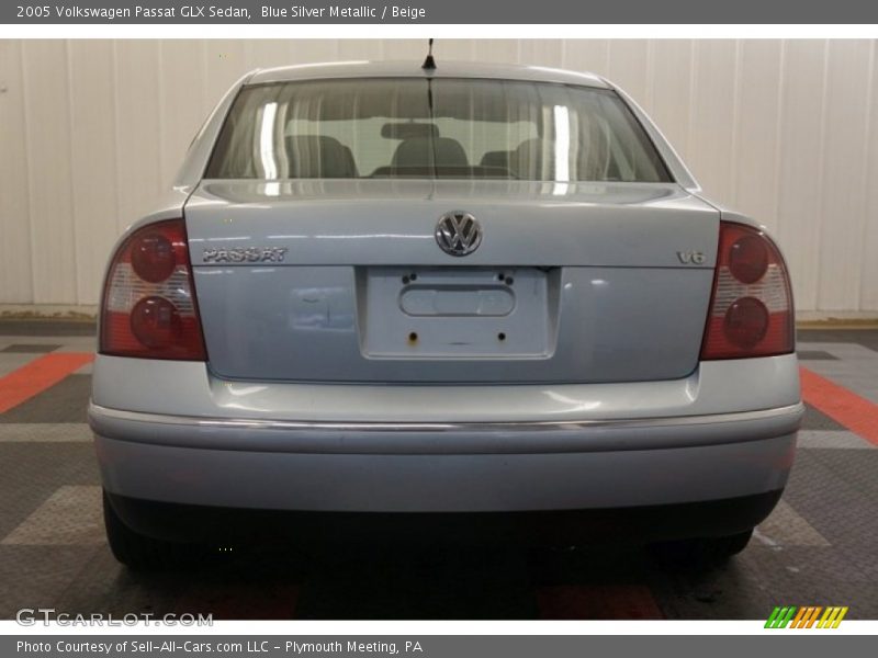 Blue Silver Metallic / Beige 2005 Volkswagen Passat GLX Sedan