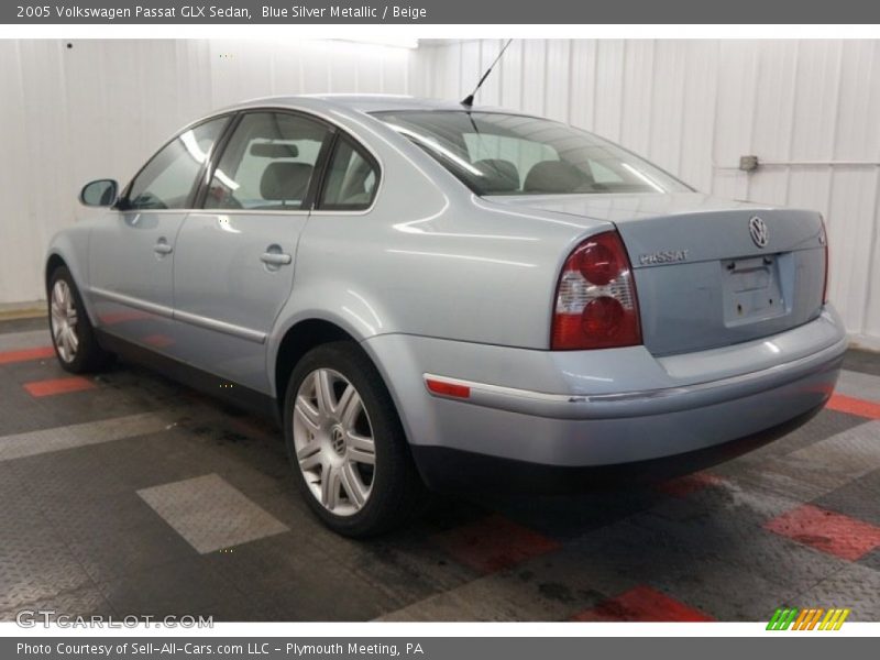 Blue Silver Metallic / Beige 2005 Volkswagen Passat GLX Sedan