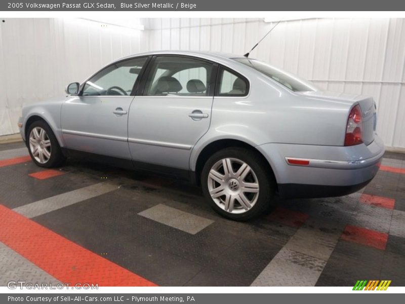 Blue Silver Metallic / Beige 2005 Volkswagen Passat GLX Sedan