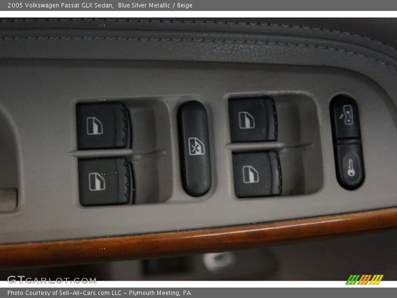 Blue Silver Metallic / Beige 2005 Volkswagen Passat GLX Sedan