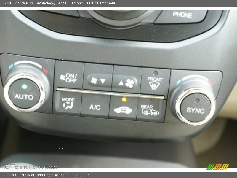 White Diamond Pearl / Parchment 2015 Acura RDX Technology