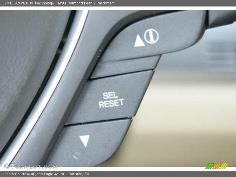 White Diamond Pearl / Parchment 2015 Acura RDX Technology