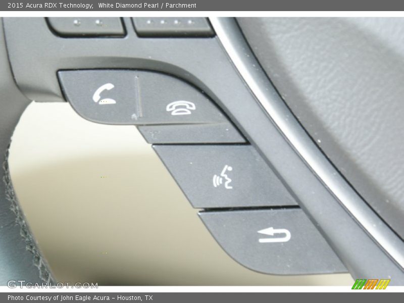 White Diamond Pearl / Parchment 2015 Acura RDX Technology